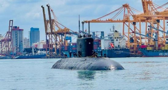INS Sindhukesari Docks at Colombo